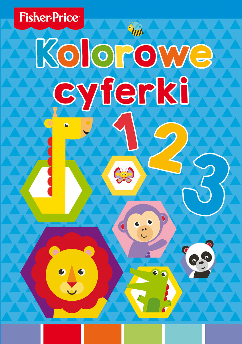 Fisher Price Kolorowe cyferki | Wydawnictwo Olesiejuk