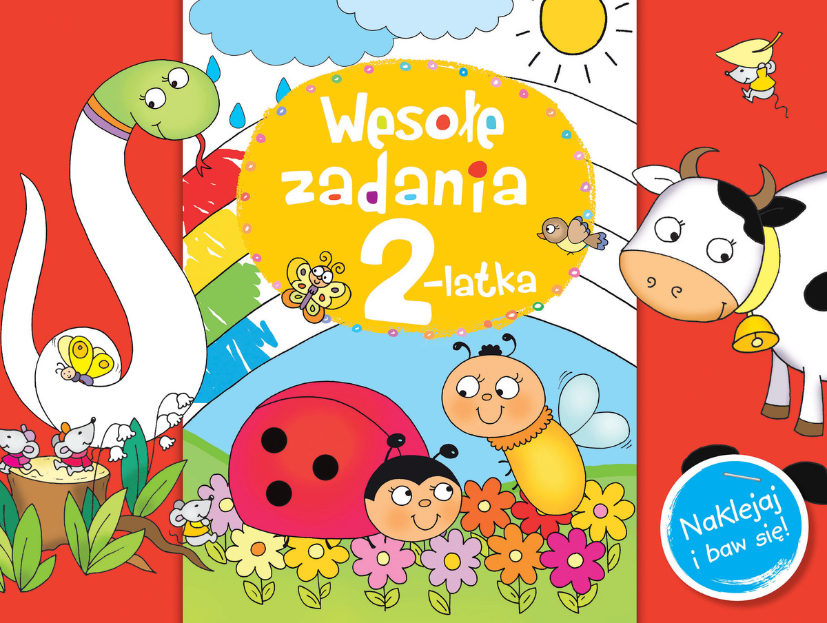 Książki Edukacyjne Dla 2 Latka Wesołe zadania 2-latka | Wydawnictwo Olesiejuk